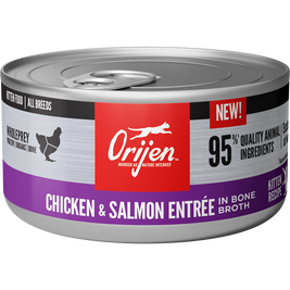 Orijen Canned Cat Food, Kitten, Chicken & Salmon