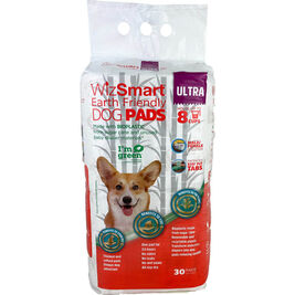 WizSmart Earth Friendly Ultra Dog Training Pads, 30-count