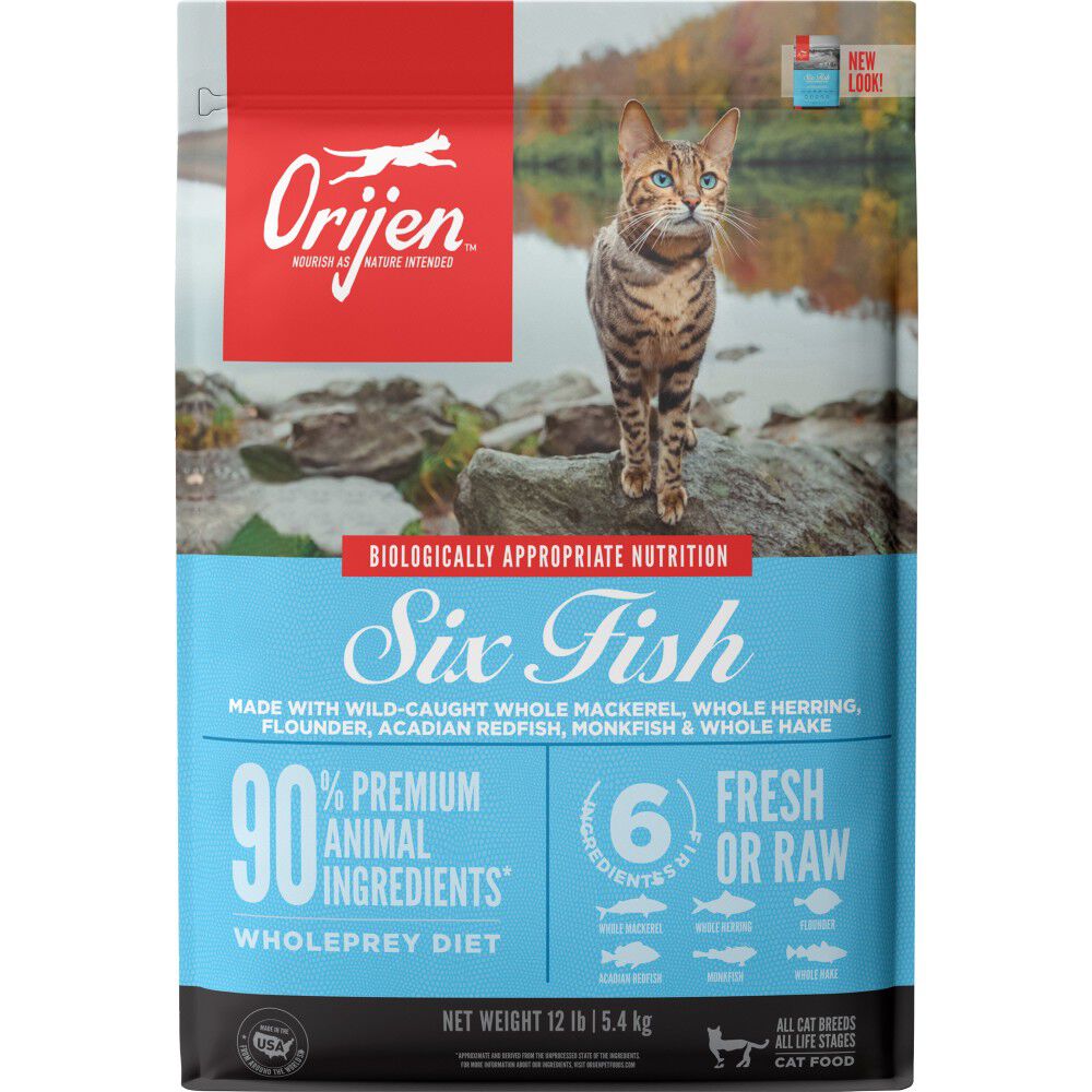 Mud Bay Buy Orijen Grain Free Dry Cat Food Six Fish for USD