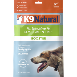 K9 Natural Lamb Green Tripe Booster