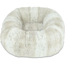Arlee Pet Products Donut Dog Bed, Tan, 22-in
