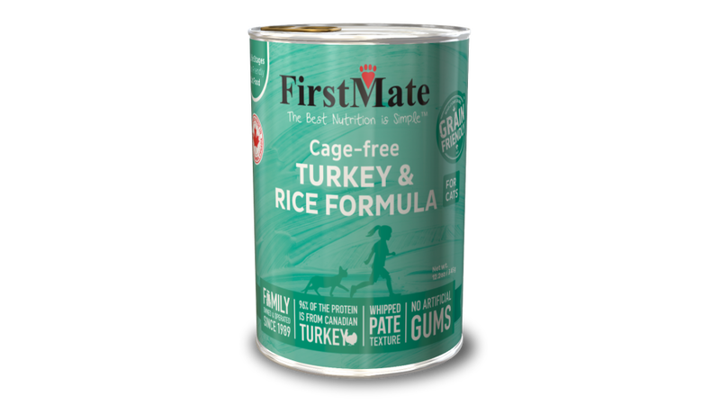 Mud Bay Buy FirstMate Grain Friendly Canned Cat Food Turkey