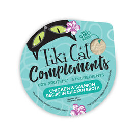 Tiki Cat Complements Cat Food Topper, Chicken & Salmon, 2.1-oz