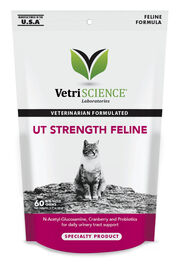 VetriScience UT Strength Feline Soft Chews Cat Supplement, 60-count