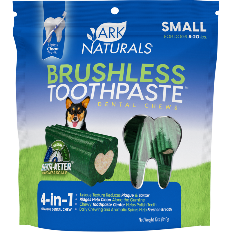 Mud Bay Buy Ark Naturals Brushless Toothpaste Dog Dental Chews Small 12 oz for USD 16.49 MudBay