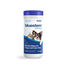 Bluestem Oral Care Dog & Cat Dental Wipes, 60-count