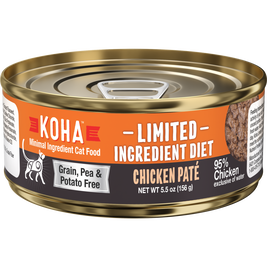 Koha Limited Ingredient Diet Pate Canned Cat Food, Chicken, 5.5-oz