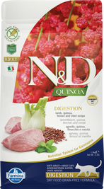 Farmina N&D Quinoa Dry Cat Food, Digestion