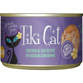 Tiki Cat Luau Canned Cat Food, Chicken & Egg