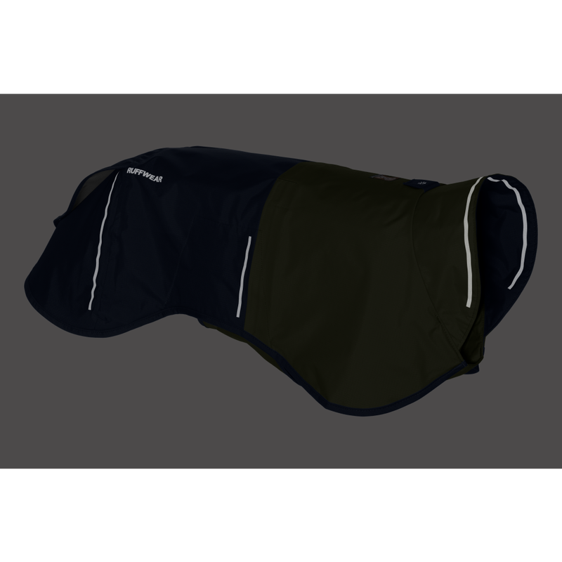 Ruffwear Sun Shower Dog Raincoat, Midnight Blue image number null