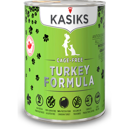 Kasiks Grain-Free Canned Cat Food, Turkey, 12.2-oz