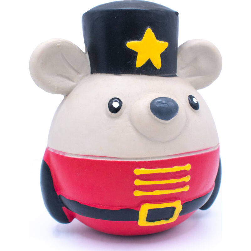 Great & Small Holiday Latex Dog Toy, Nutcracker Mouse, 9-cm image number null
