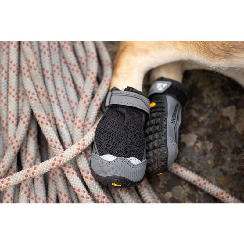 Ruffwear Grip Trex Dog Boots, Pair, Obsidian Black, 1.5-in image number null