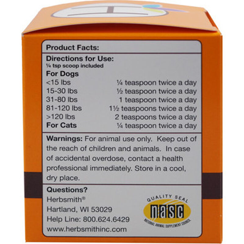 Herbsmith Clear AllerQi Powder Dog & Cat Supplement, 75-g image number null