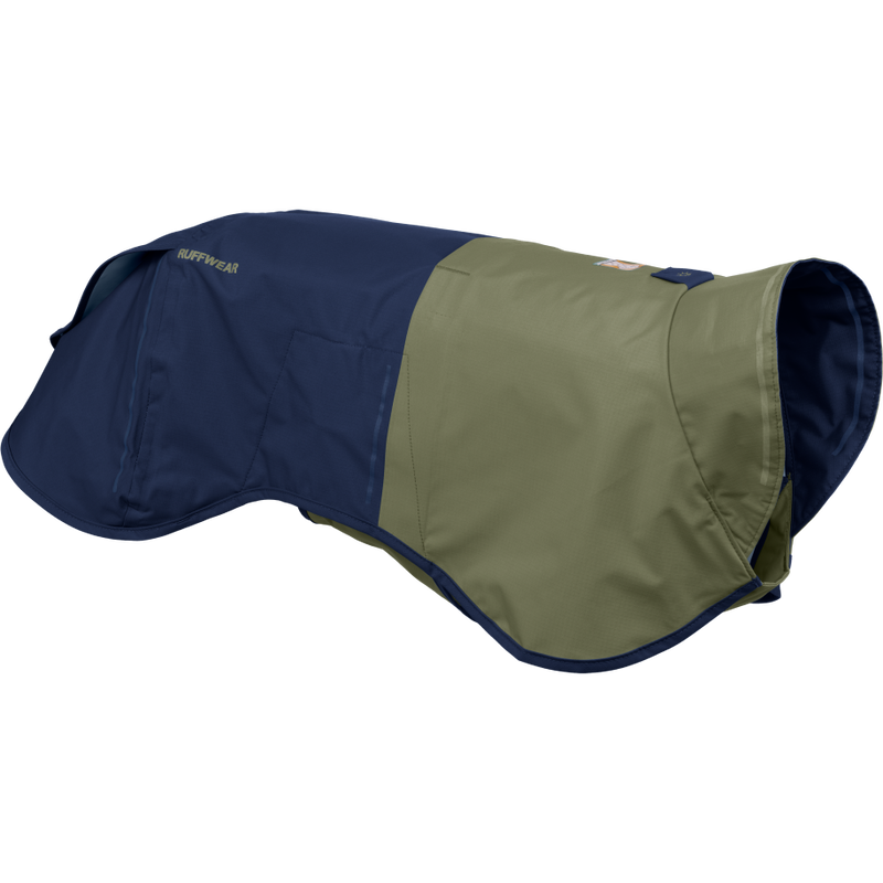 Ruffwear Sun Shower Dog Raincoat, Midnight Blue image number null