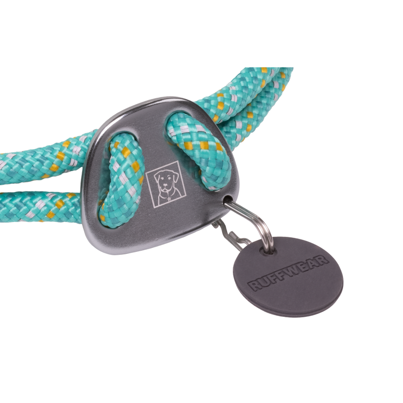 Ruffwear Knot-a-Collar Dog Collar, Aurora Teal image number null