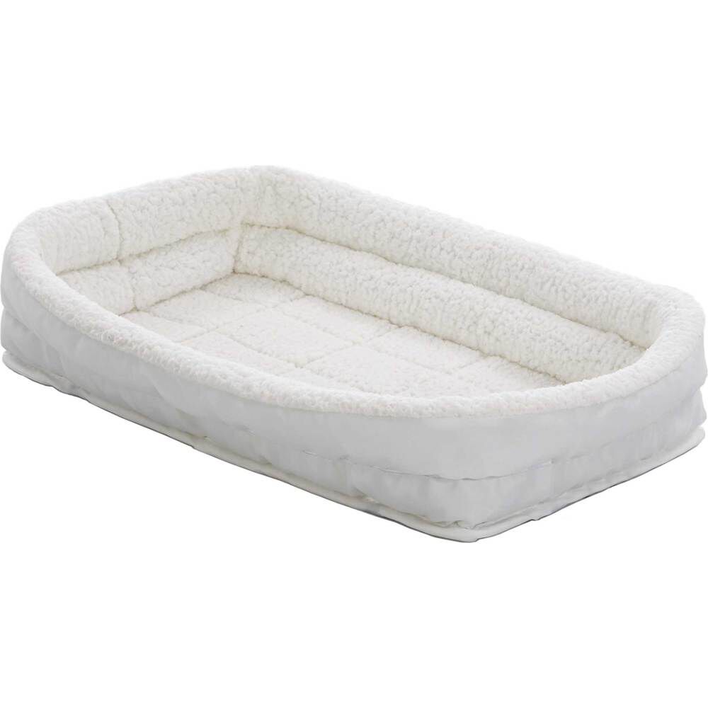 Mud Bay Buy Midwest Quiet Time Deluxe Double Bolster Pet Bed