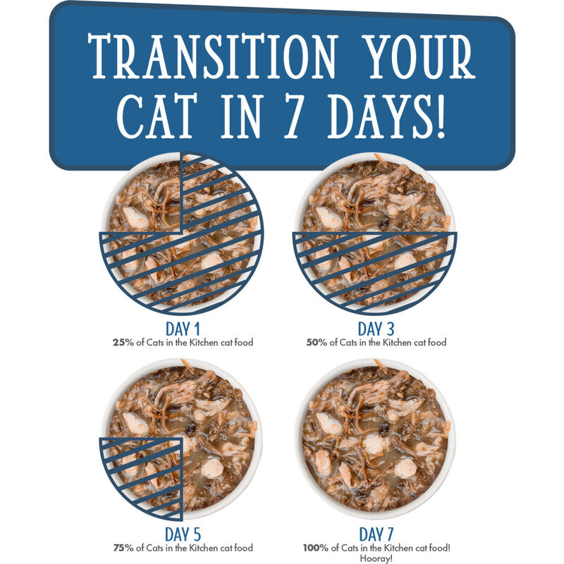 Cats in the Kitchen Originals Wet Cat Food, 1 if By Land 2 is By Sea, Tuna Beef & Salmon, 3-oz image number null