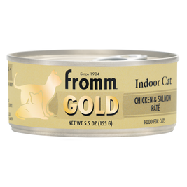 Fromm Gold Canned Cat Food, Indoor, Chicken & Salmon