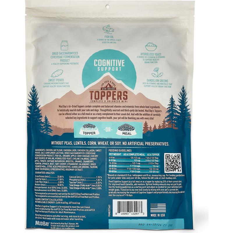 Mud Bay Air-Dried Pet Food Topper, Cognitive image number null