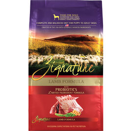 Zignature Limited Ingredient Dry Dog Food, Lamb