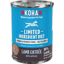 Koha Limited Ingredient Diet Canned Dog Food, Lamb