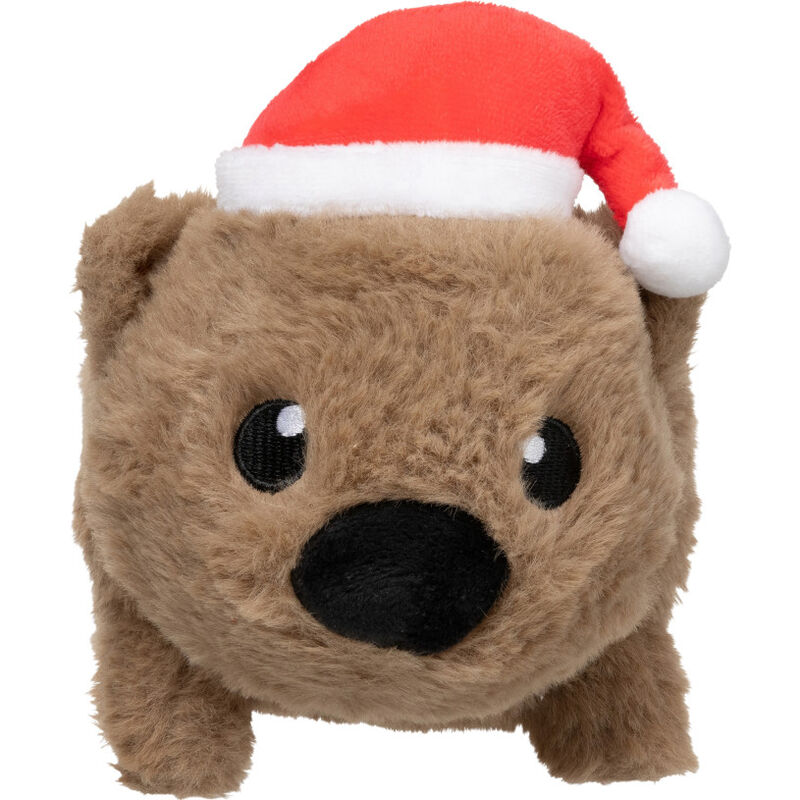 FuzzYard Holiday Dog Toy, Wallace Wombat, Small image number null
