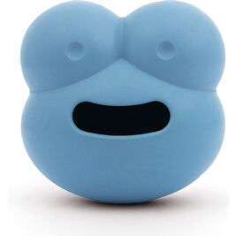 Frogg Rubber Treat-Dispensing Dog Toy, Robert, Blue, 2.8-in