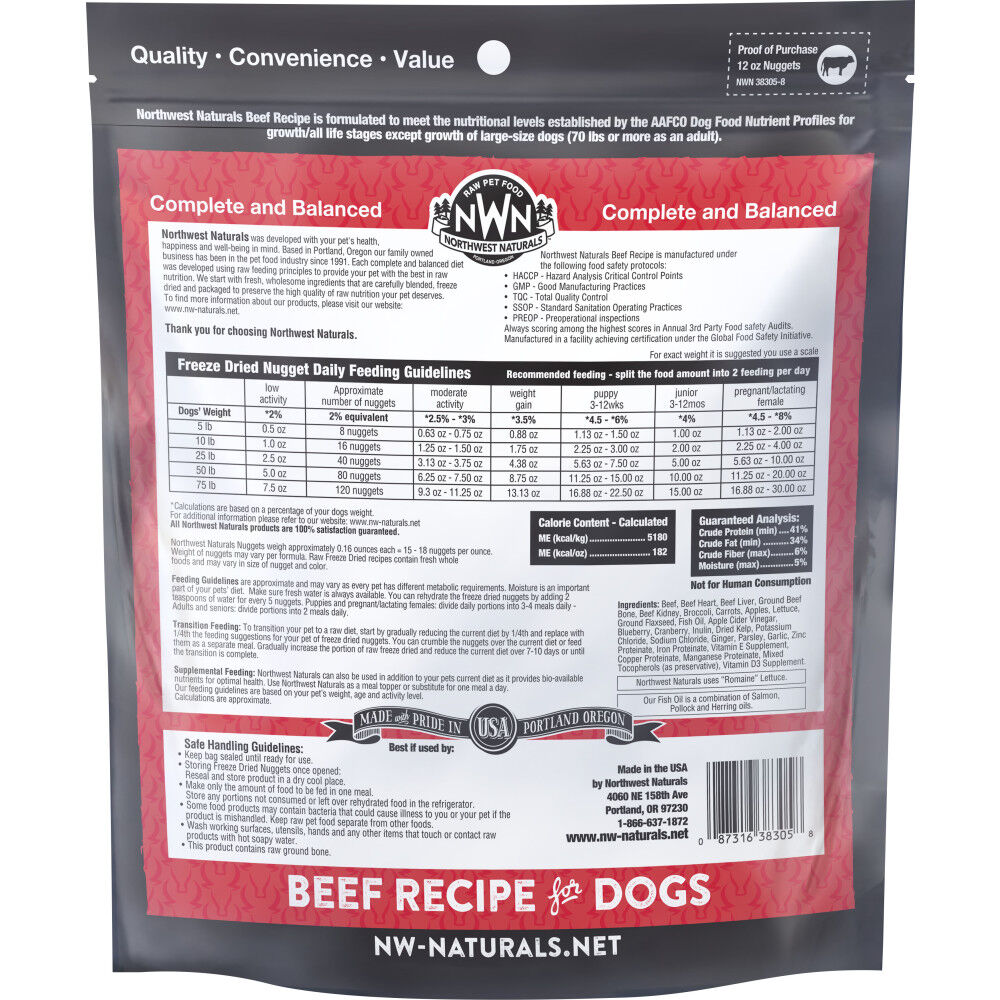 Northwest raw dog food online