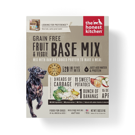 The Honest Kitchen Grain Free Dehydrated Dog Food, Base Mix, Fruit & Veggie