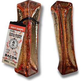 Wag & Bright Mighty Marrows Collagen Dog Chew, Bacon