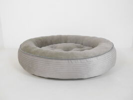 Arlee Pet Products RoverRest Duncan Dunkin Dog Bed, Gravel Grey, 36-in x 27-in