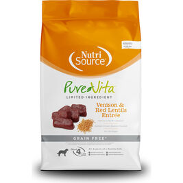 PureVita Limited Ingredient Grain Free Dry Dog Food, Venison & Red Lentils