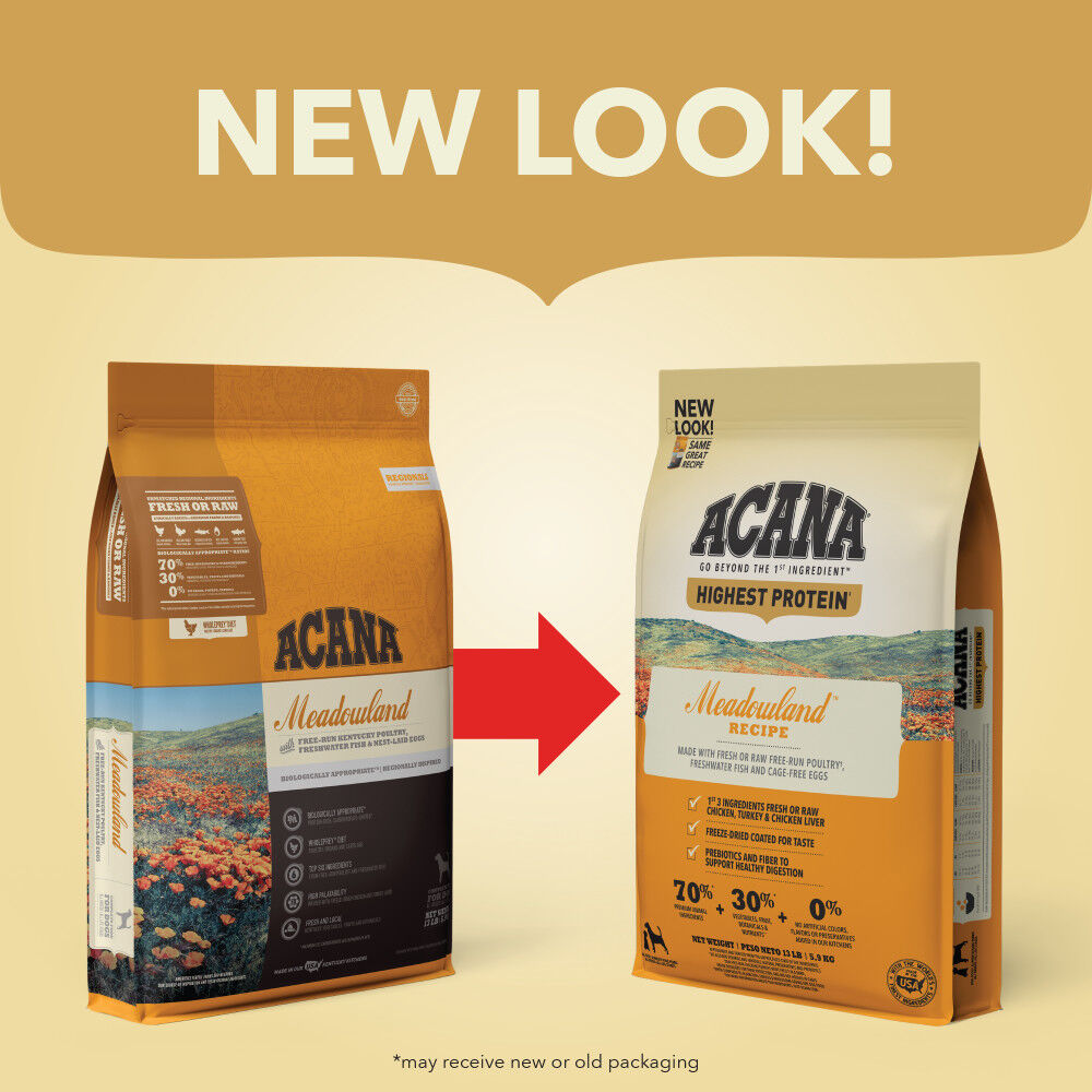 Mud Bay Buy Acana Grain Free Dry Dog Food Meadowland for N A 0.0 MudBay