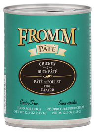 Fromm Pate Canned Dog Food, Chicken & Duck