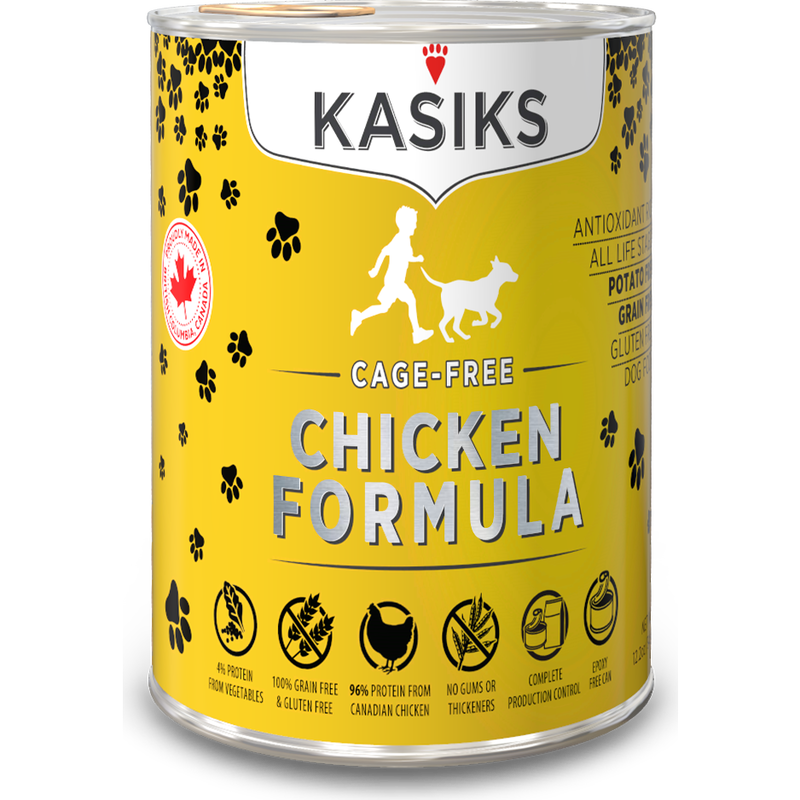 Kasiks Grain-Free Canned Dog Food, Chicken image number null