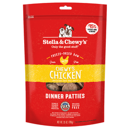 Stella & Chewy's Dinner Patties Raw Freeze-Dried Dog Food, Chewy's Chicken