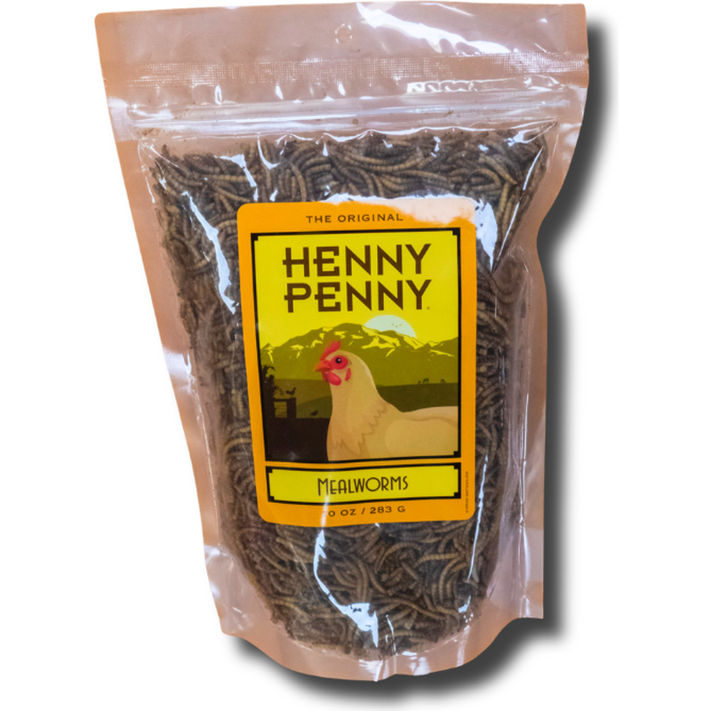 Henny Penny Mealworm Chicken Treats, 10-oz image number null