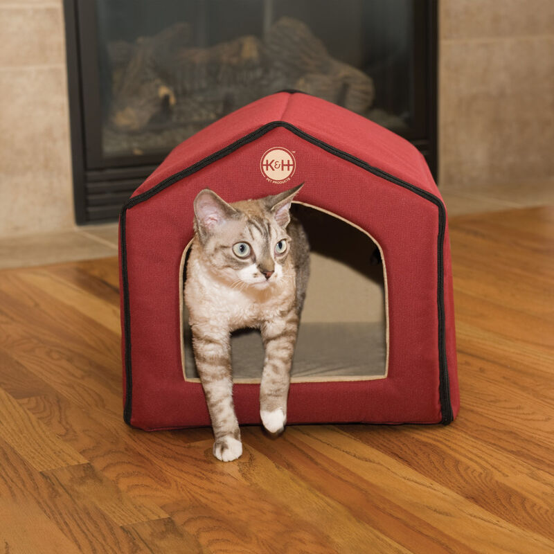 Mud Bay Buy K&H Pet Products Indoor Pet House, Red for USD 34.99 MudBay