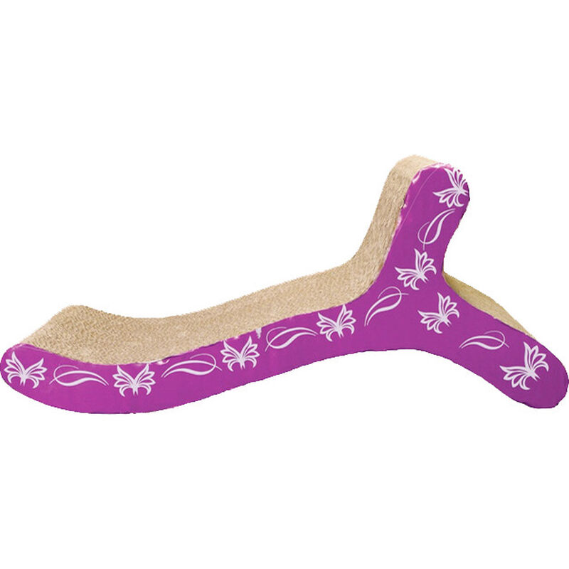 Catit Butterfly Chaise with Catnip Cat Scratcher image number null