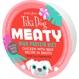 Tiki Dog Meaty Wet Dog Food, Chicken & Beef