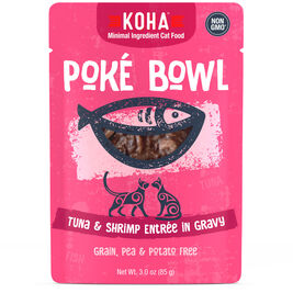 Koha Poke Bowl Wet Cat Food, Tuna & Shrimp