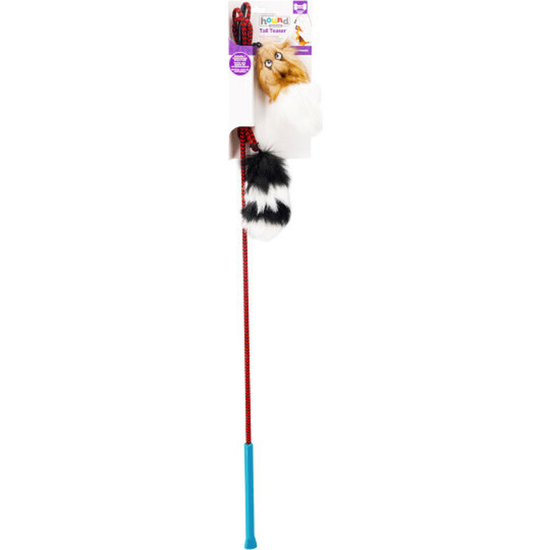 Outward Hound Tail Teaser Wand Lure Dog Toy image number null