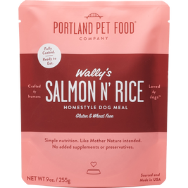 Portland Pet Food Wet Dog Food, Wally's Salmon N' Rice