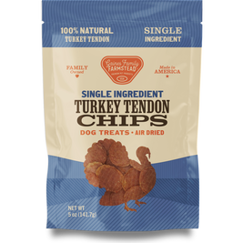 Gaines Family Farmstead Chips Dog Treats, Turkey Tendon, 5-oz