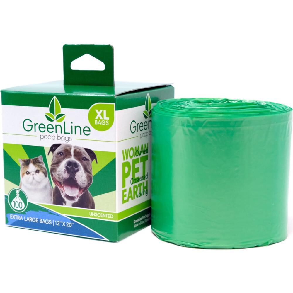 Mud Bay Buy GreenLine Pet Supply Dog Poop Bag Rolls X Large