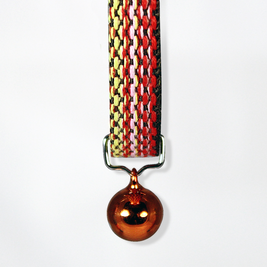 Goli Design Haight Ashberry Cat Collar, Salmonberry