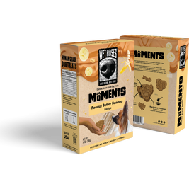Wet Noses Moments Dog Treats, Peanut Butter Banana, 14-oz