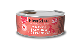 FirstMate Grain Friendly Canned Cat Food, Salmon & Rice