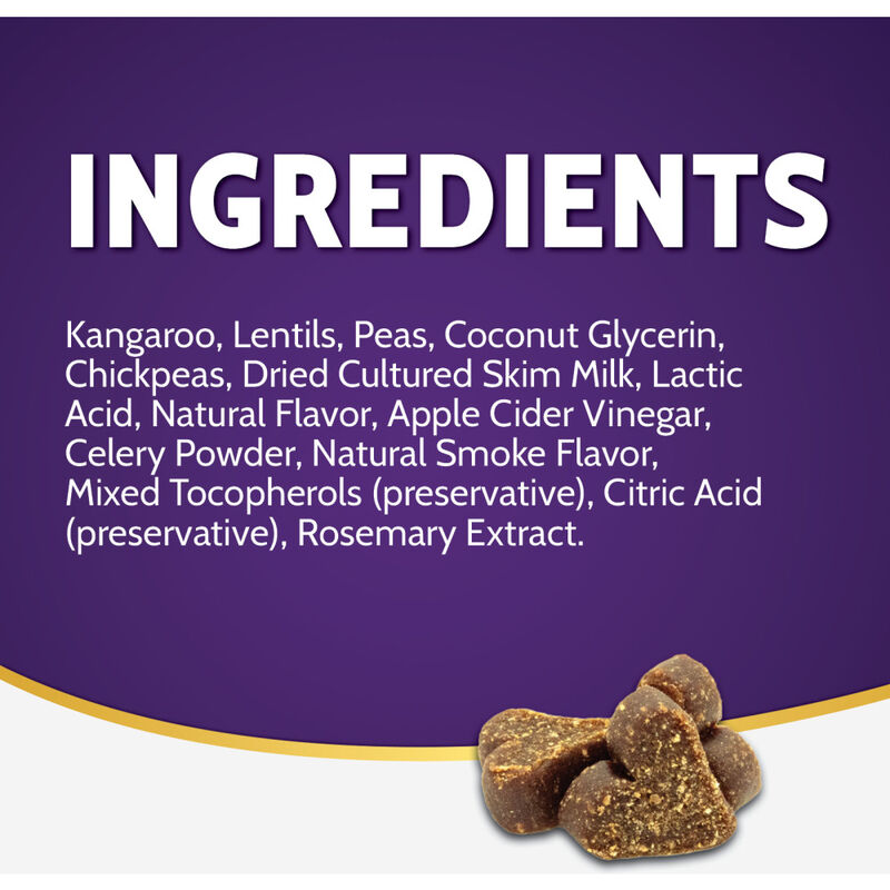 Zignature Soft Moist Dog Treats, Kangaroo, 4-oz image number null